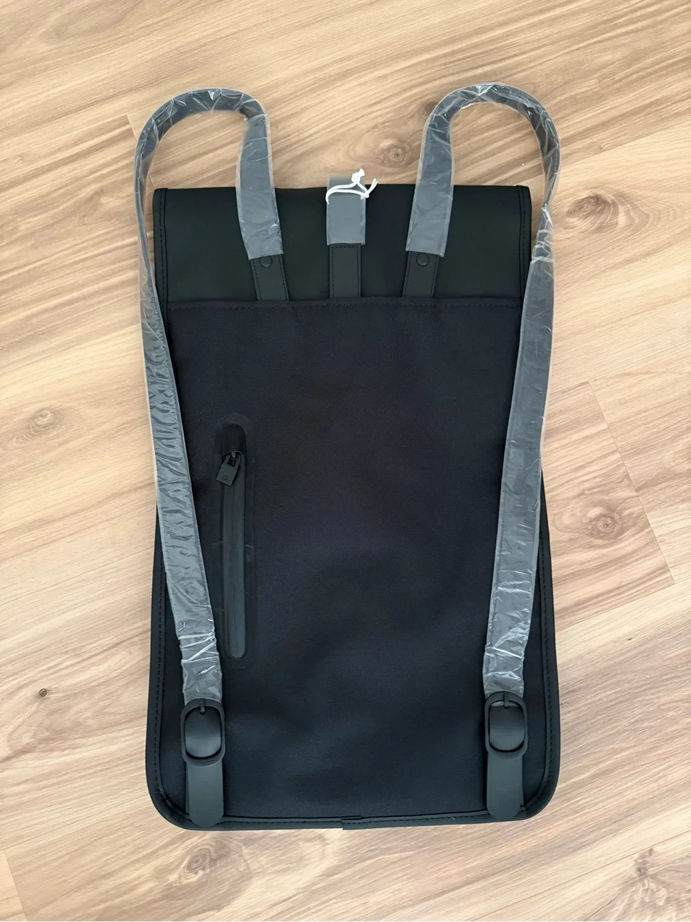 Rains W3 flap magnetic waterproof backpack in black NWT
